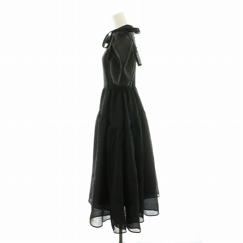 ファーファー furfur 24SS パフスリーブシアーシャツコンビドレス ファーファー furfur 24SS パフスリーブシアーシャツコンビドレス