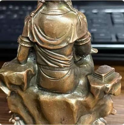 仏教美術 中国  仏像 自在観音 坐龍仏珠観音  銅製 銅器 仏教美術 中国 仏像 自在観音 坐龍仏珠観音 銅製 銅器 - メルカリ