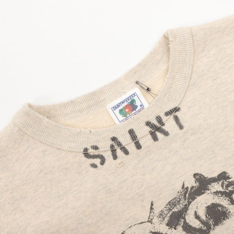 新品未使用Saint Michaelセントマイケル× 河村康輔スウェットシャツM