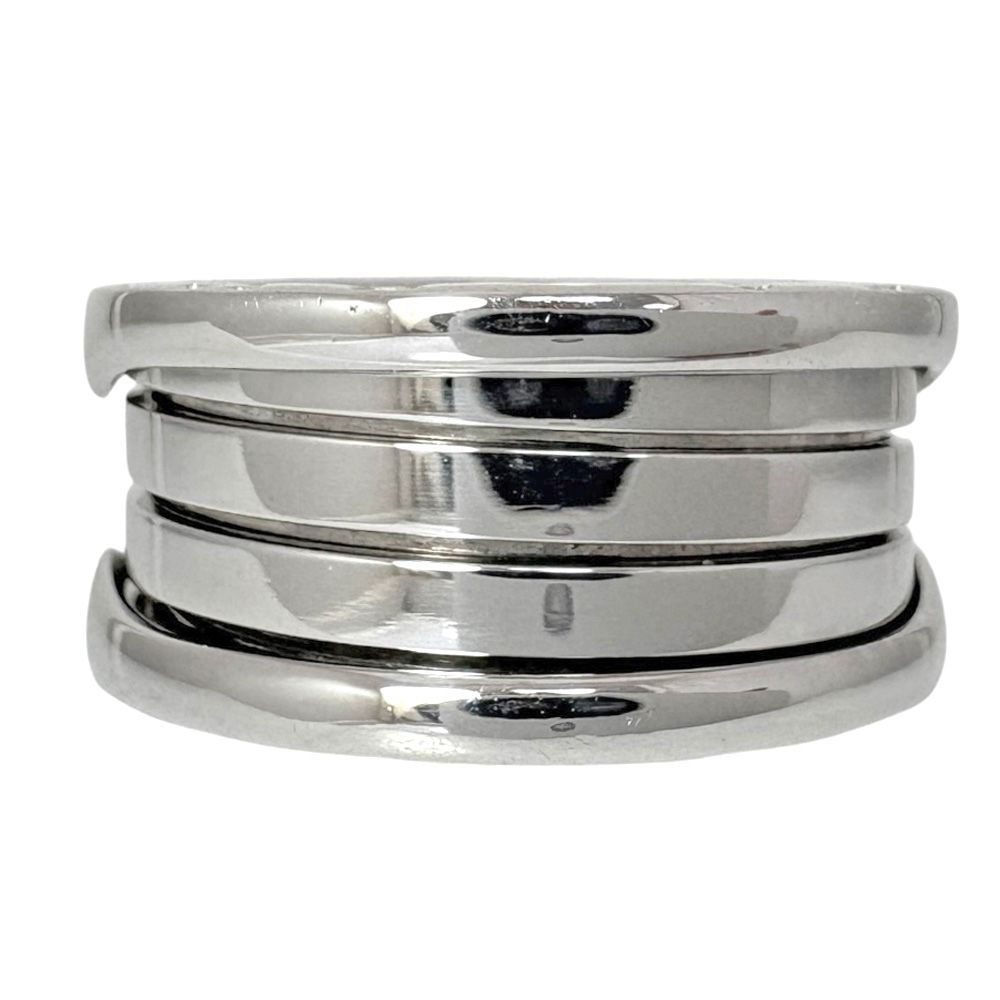 ブルガリ B-zero.1 4バンド リング 指輪 13.5号 18金 K18ホワイト  