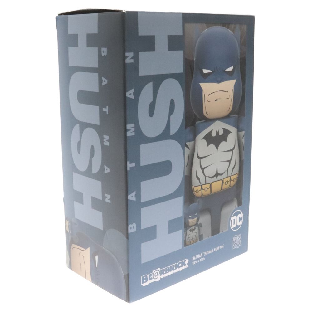 MEDICOM TOY - DC BATMAN BATMAN : HUSH ver. 400%ベア未使用 BE@RBRICK BATMAN HUSH BLACK Ver. 100％ & 400％ DC Bearbrick