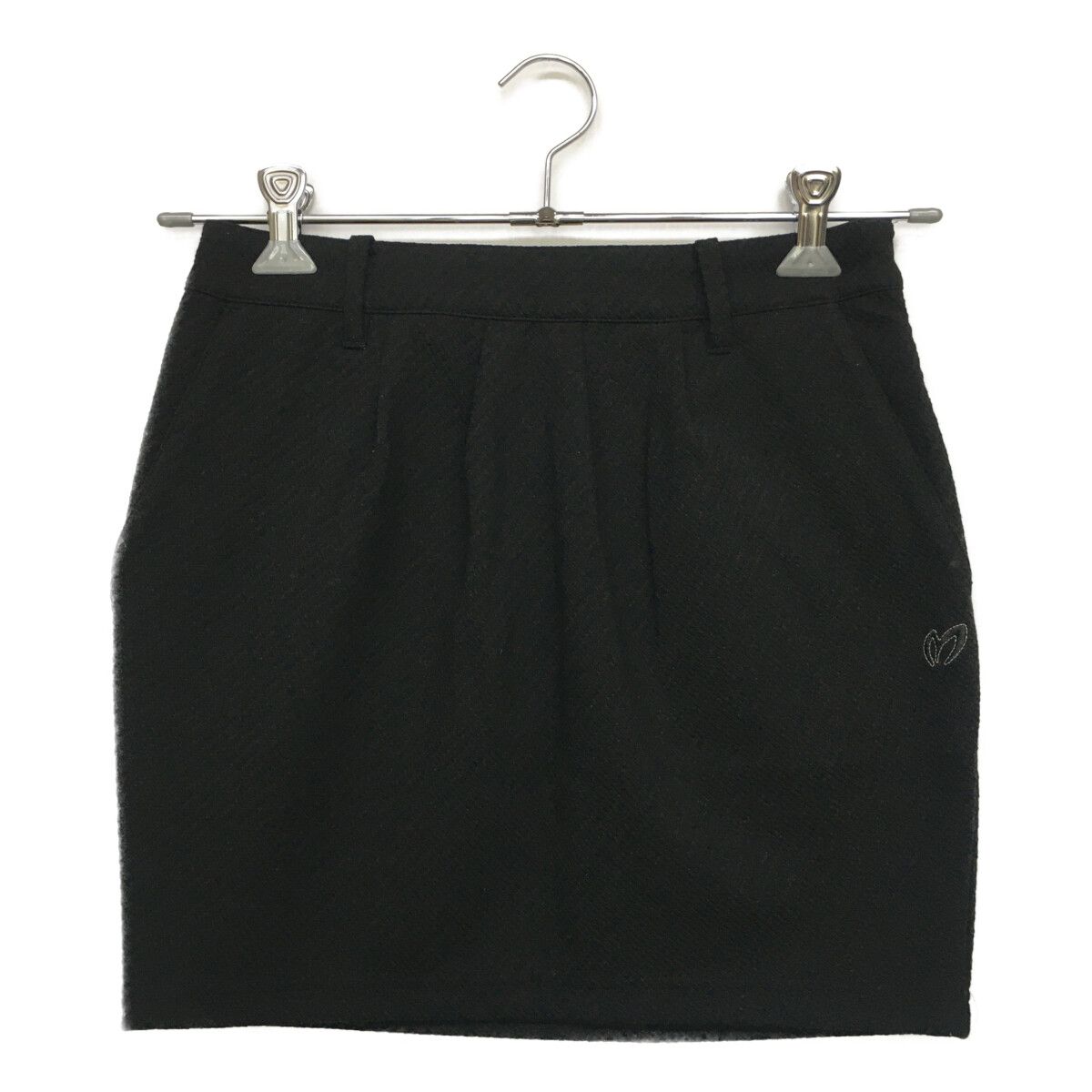 muta ムータゴルフ スカートM 黒 muta ムータマリン ゴルフスカート 黒