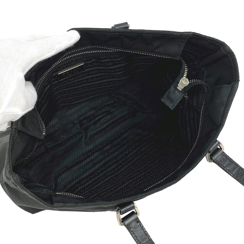 □中古□ プラダ トートバッグ ハンド バッグ テスート ナイロン  