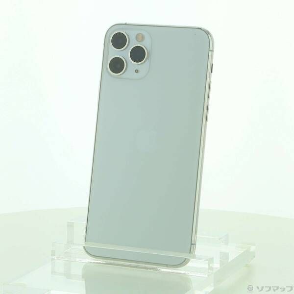 中古品〕 iPhone11 Pro 256GB シルバー MWC82J／A SIMフリー【377】