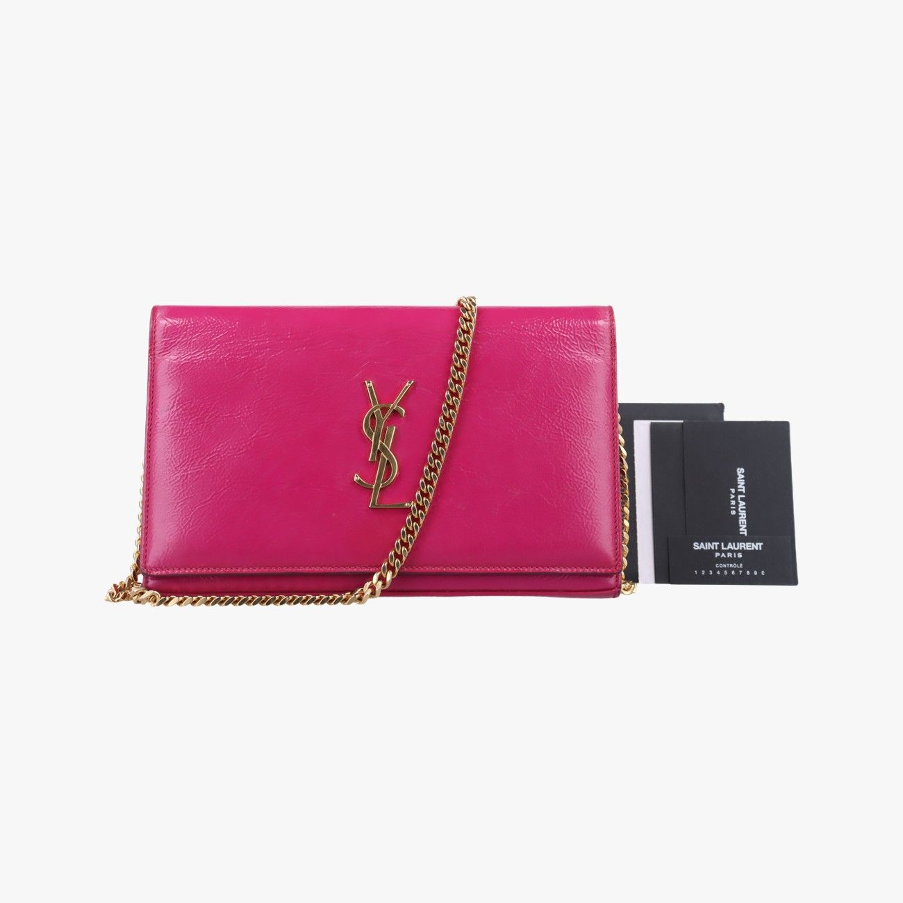 イヴサンローランYves Saint Laurentケイト ピンク パテント 377829 INN377829.0715