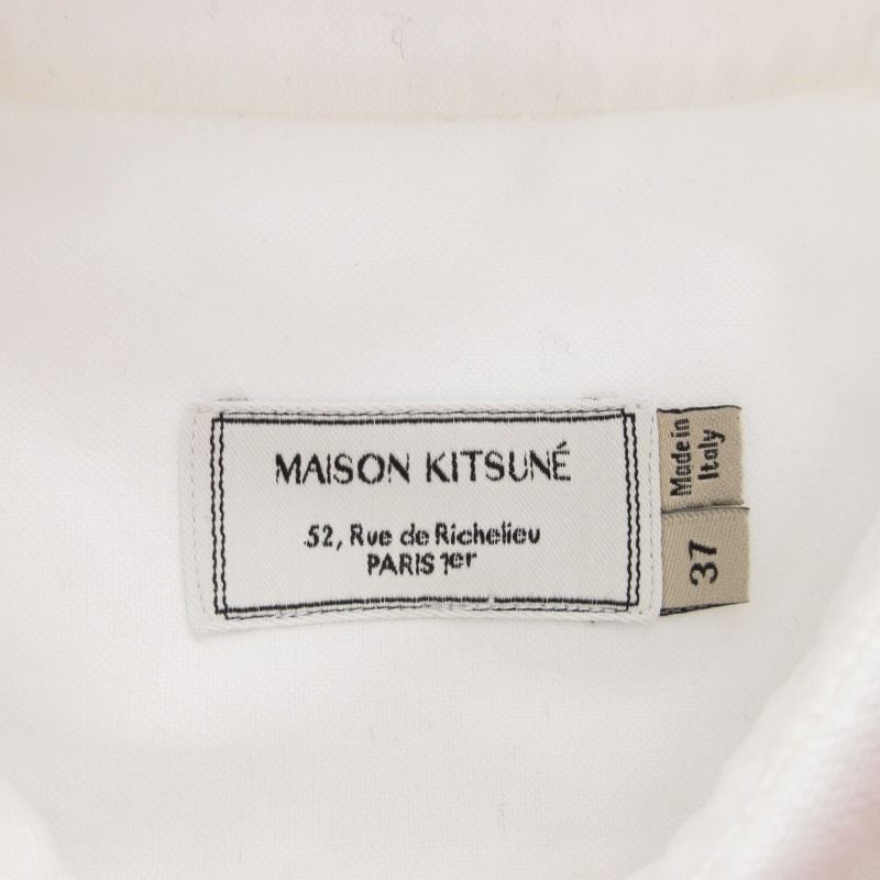 メゾンキツネ MAISON KITSUNE 美品 ボタンダウンシャツ BD