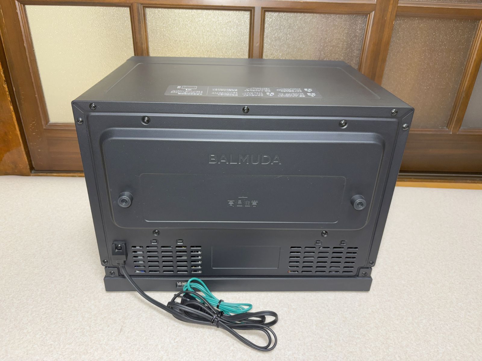 BALMUDAオーブンレンジK04A-BK_2020年製