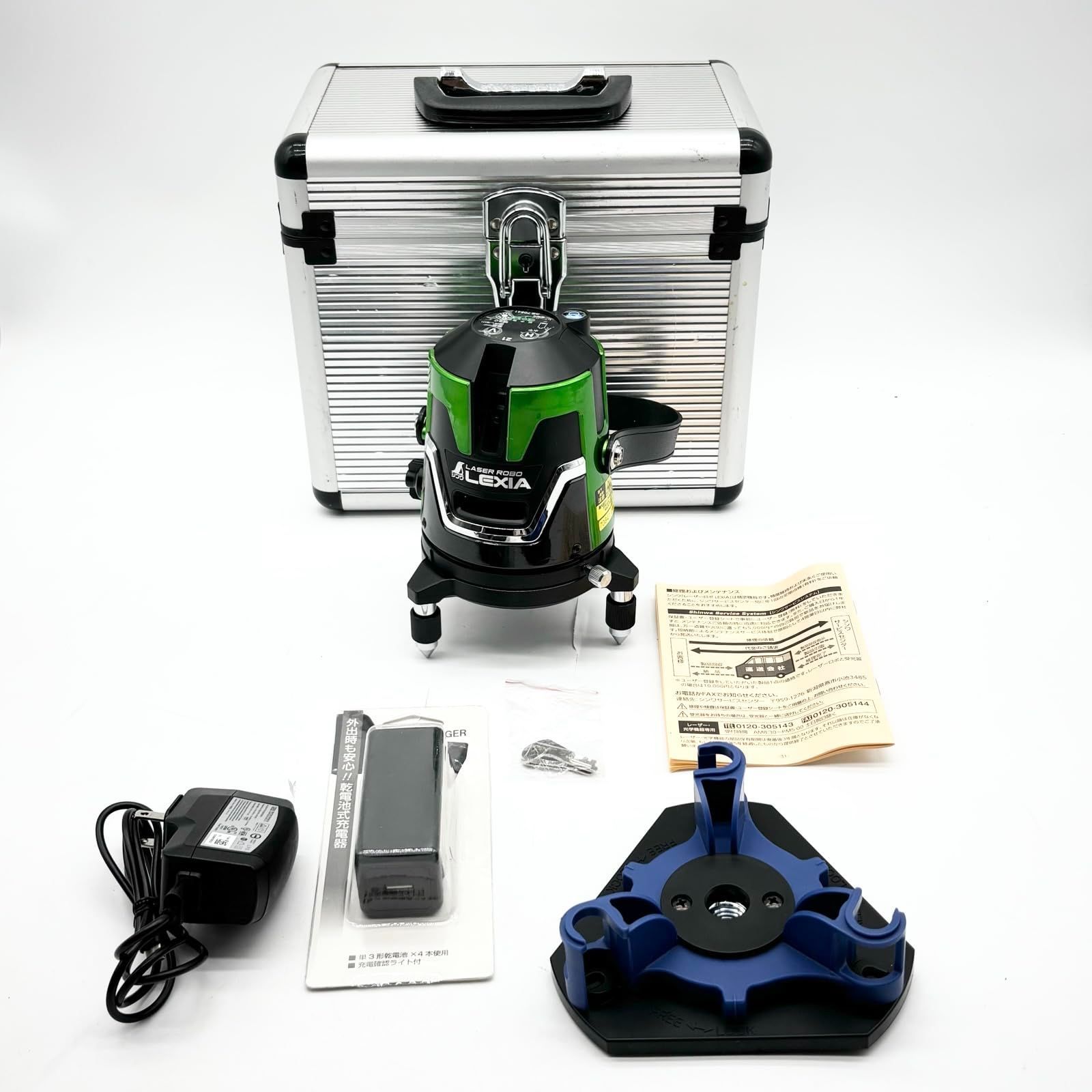 シンワ測定 Shinwa Sokutei レーザー墨出し器 LASER ROBO LEXIA レーザーロボ レクシア 21 グリーン 70841 ○1401