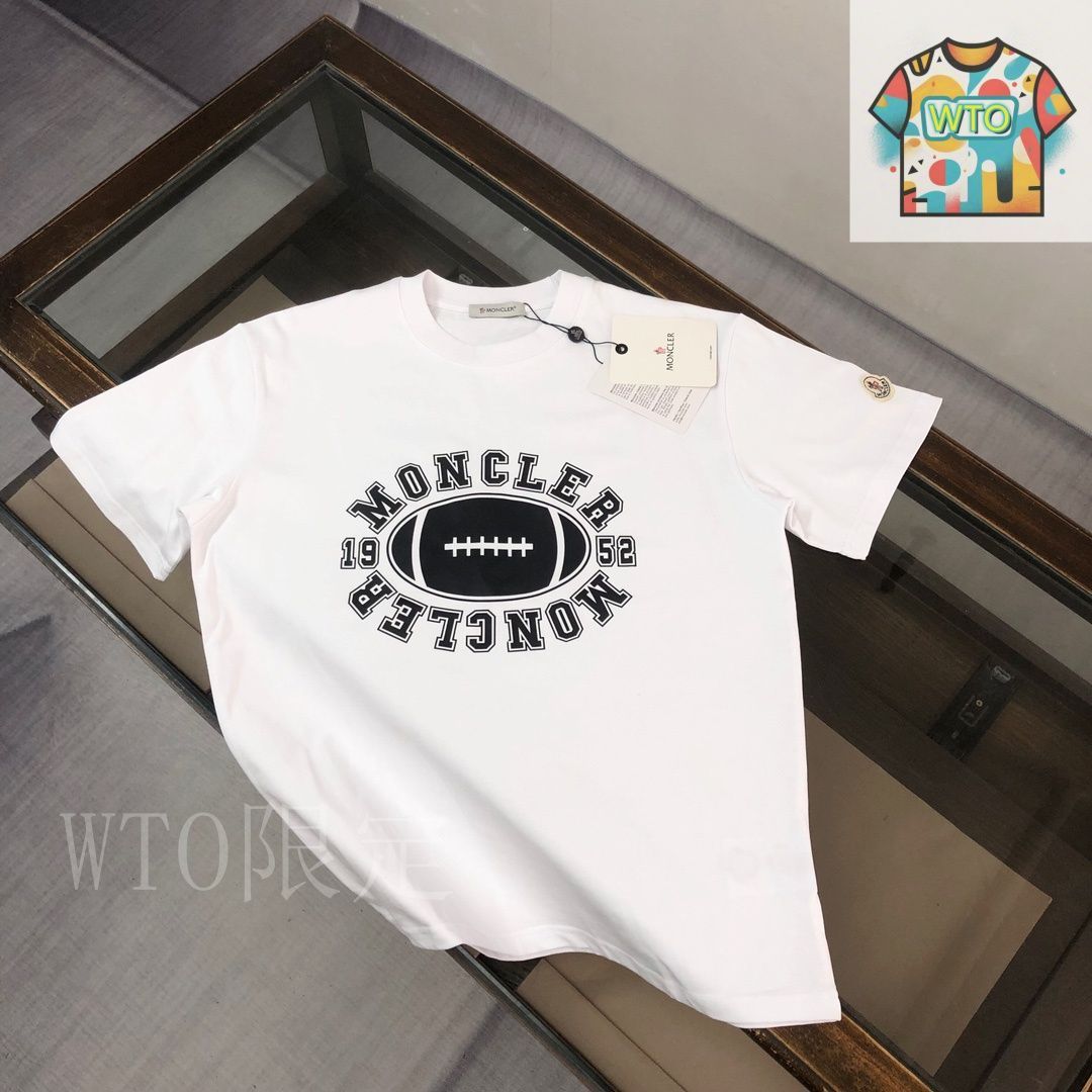 MONCLER 2025/26秋冬 マスコットロゴプリント入り 半袖Tシャツ MONCLER 2025/26秋冬 モンクレール メンズT-SHIRT IN COTONE CON
