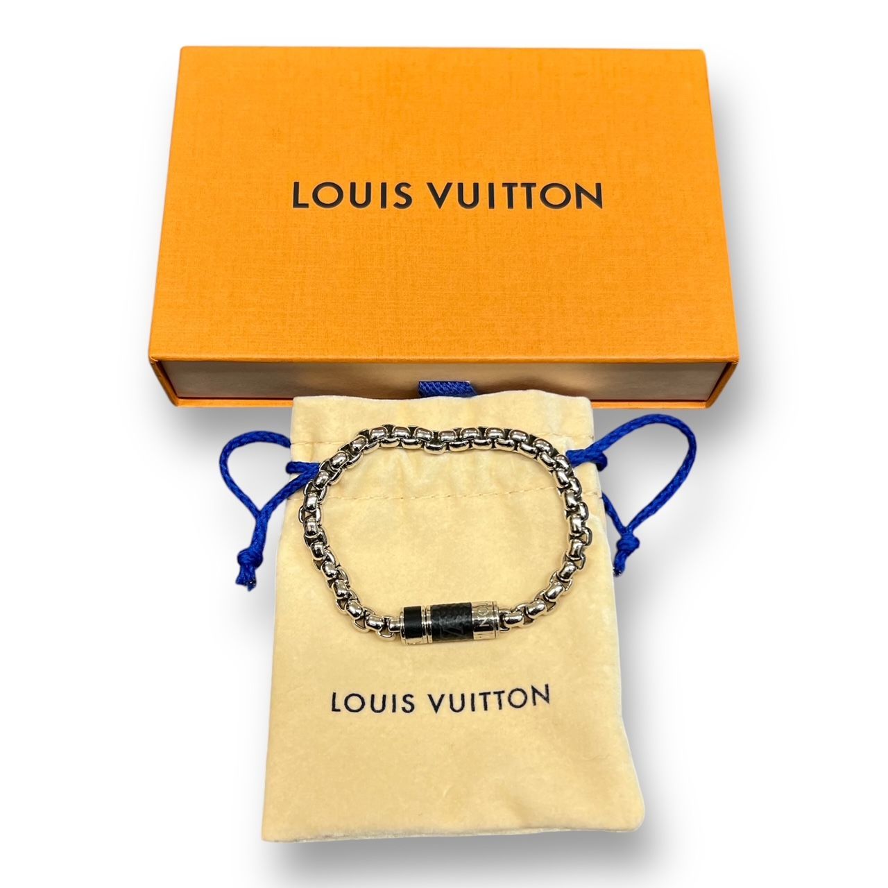 LOUIS VUITTON モノグラム エクリプス ブレスレット M63107 ルイ