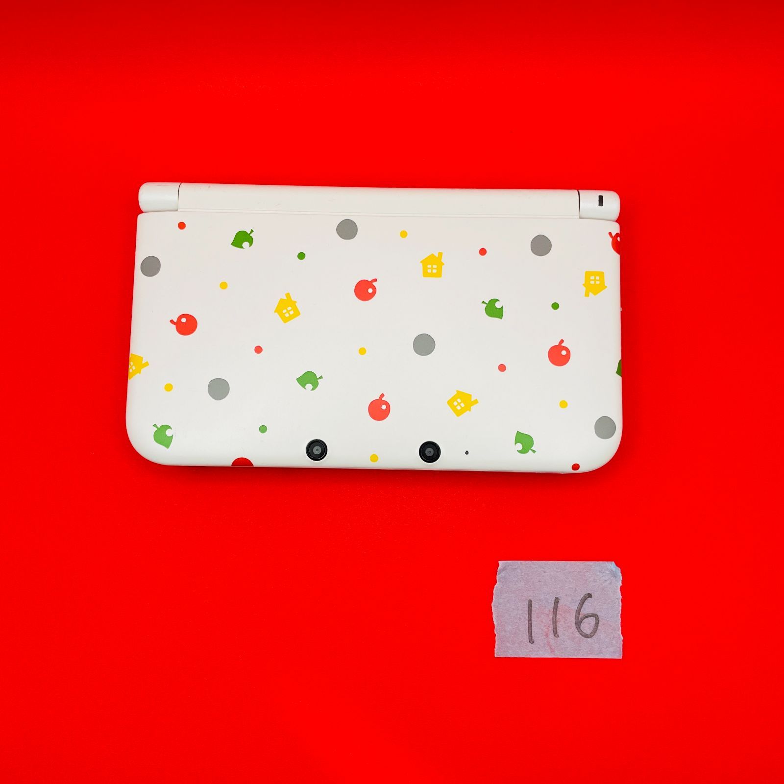 116 通電 3DS LL とびだせ どうぶつの森 パック同梱品 任天堂 ニンテンドー Nintendo 社外製タッチペン付き