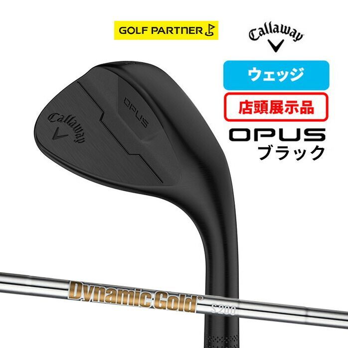 店頭展示品】 キャロウェイ callaway OPUS オーパス ブラック ウェッジ