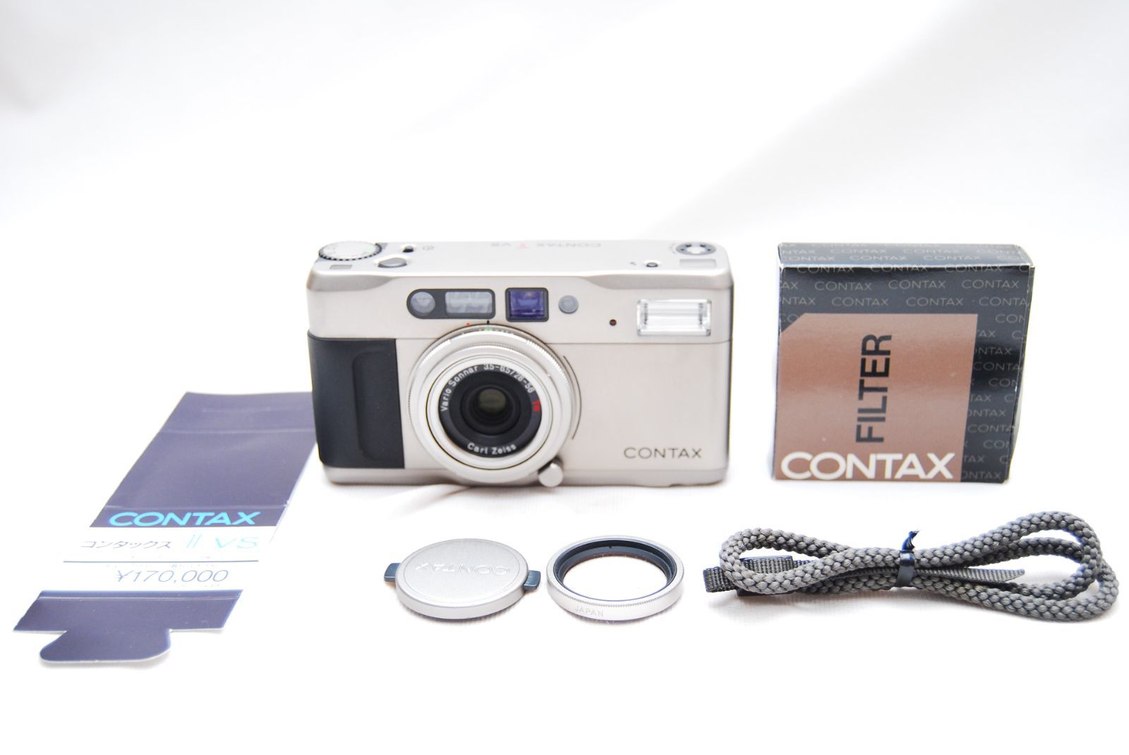 上 コンタックス TVS Carl Zeiss Vario Sonnar F3.5-6.5 28-56mm T 元 き