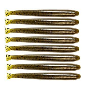 Z-MAN TRD MINNOWZ 3.5インチ グリーン ポンプ 8個パック TMIN-46PK8