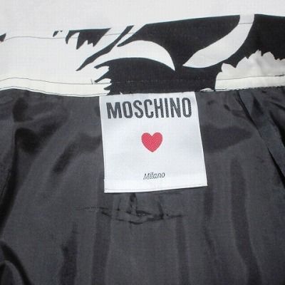 ⭐︎MOSCHINO⭐︎一度着用美品 花柄フリンジ付きミニスカート　モスキーノ モスキーノ MOSCHINO ひざ丈 コクーン スカートフリンジ 花柄 9