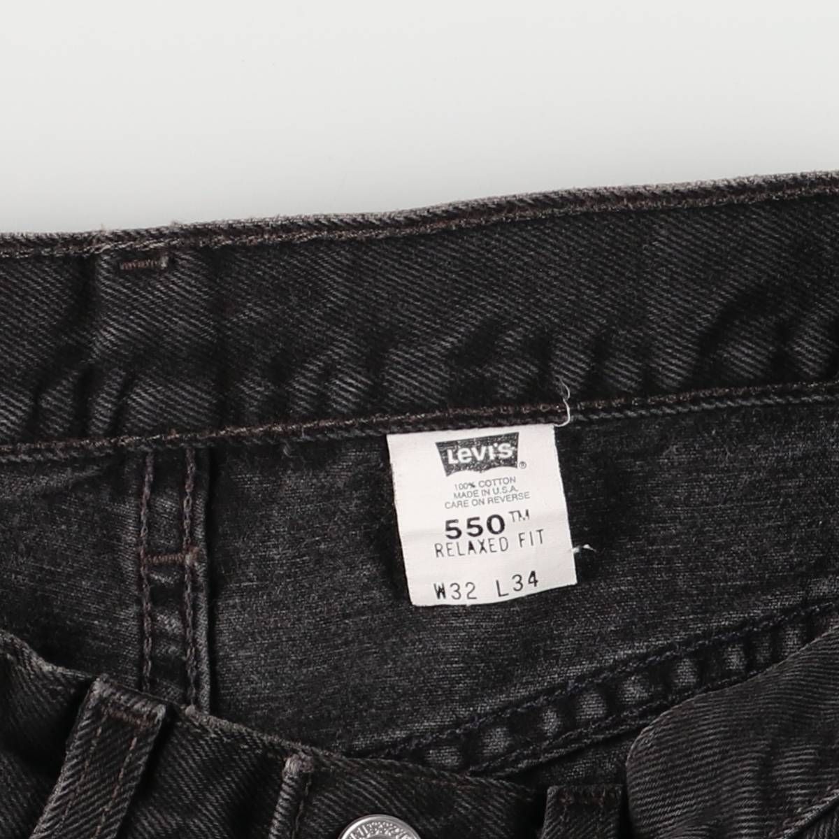 550-0260 ブラックデニム