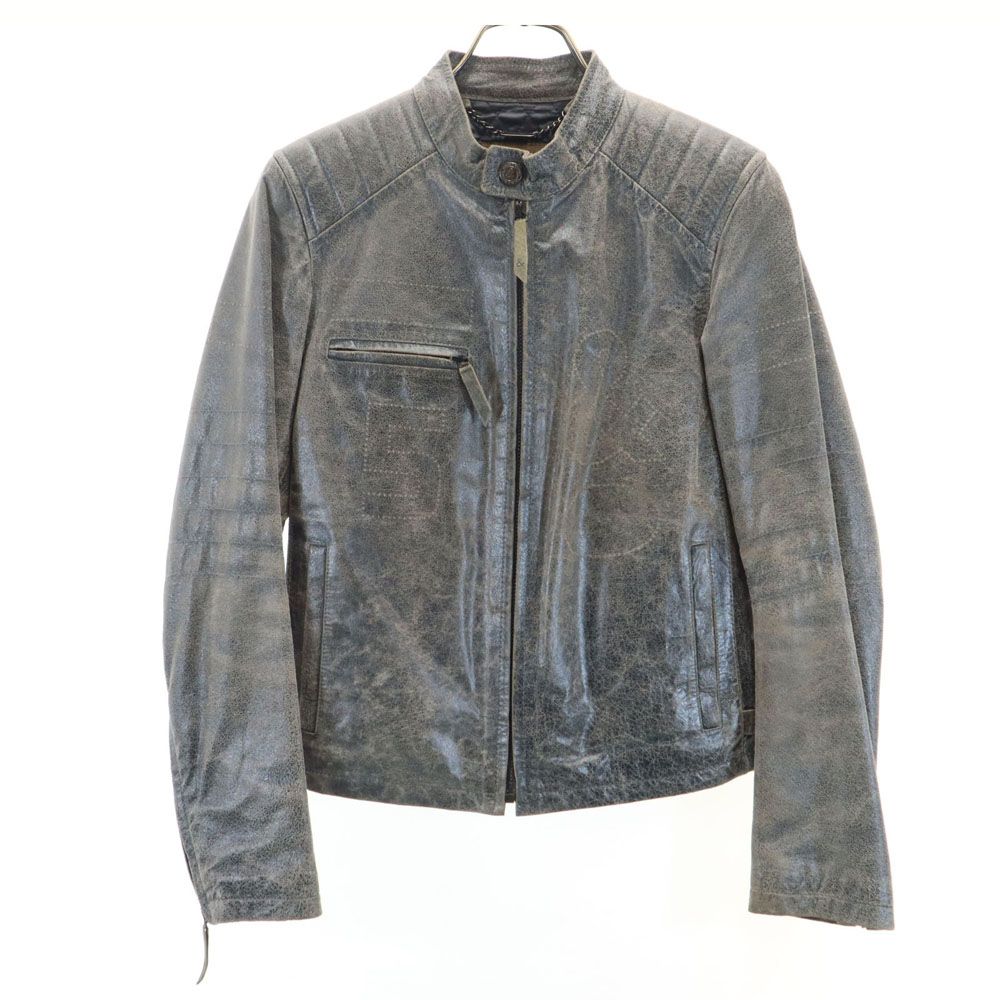 新品 定価40万 DOLCE&GABBANA ラムレザー ライダース ジャケット