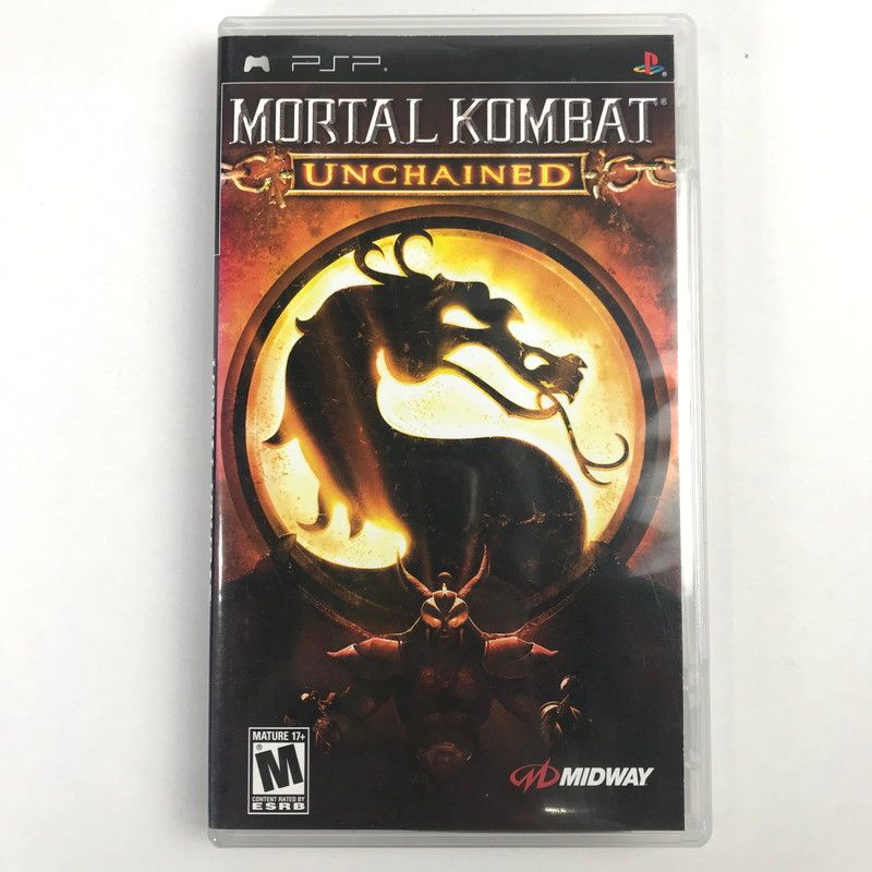 PSP Mortal Kombat Unchained 輸入版 海外版 モータルコンバット ゲームソフト 023-251025-io-32-fuz