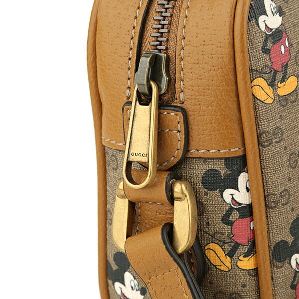 新品 グッチ GUCCI ショルダーバッグ ディズニー x グッチ ベージュ/エボニー 新品 グッチ GUCCI ショルダーバッグ ディズニー x グッチ ベージュ