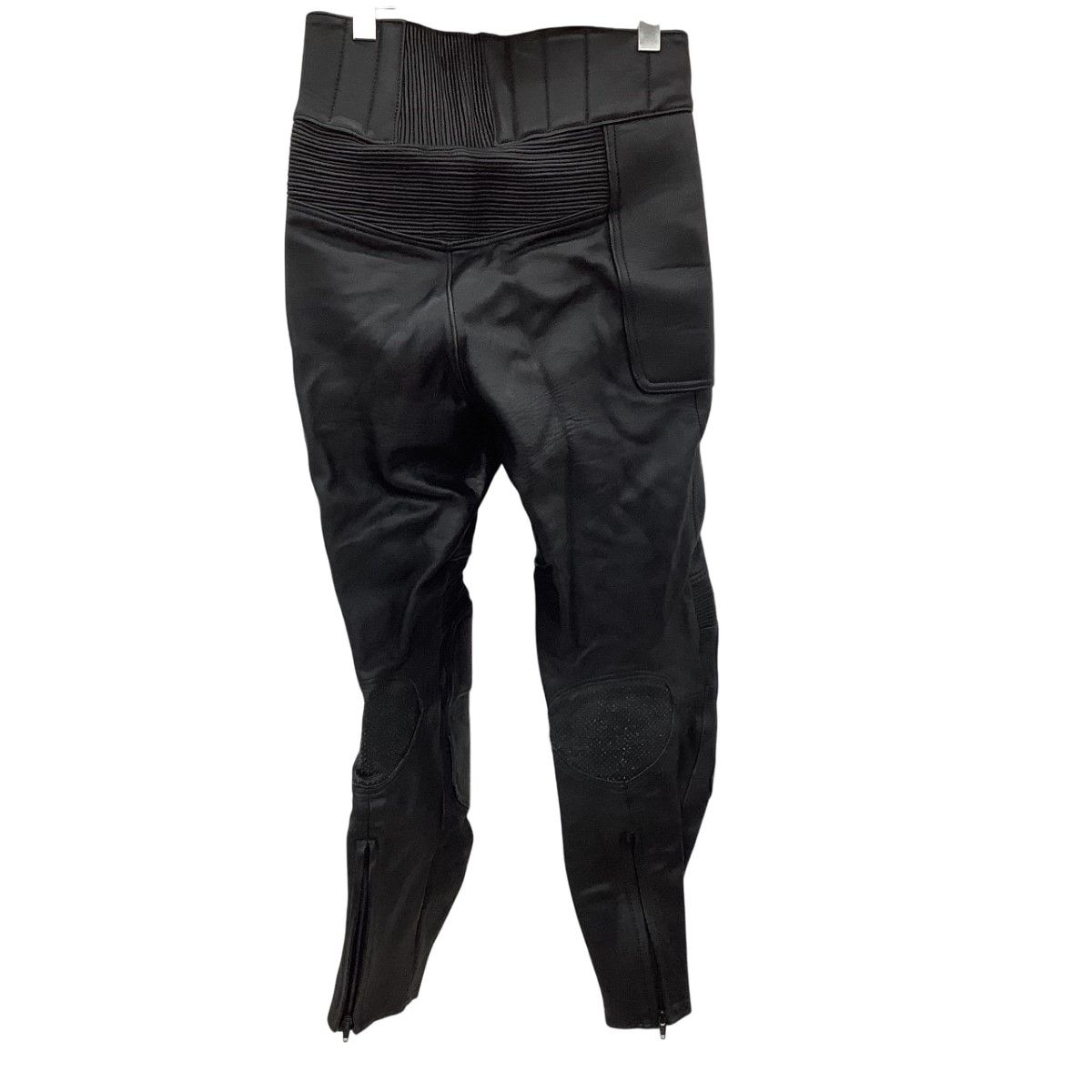 メンズ レザーパンツ ライダースパンツ バイカーパンツ SIZE L ブラック