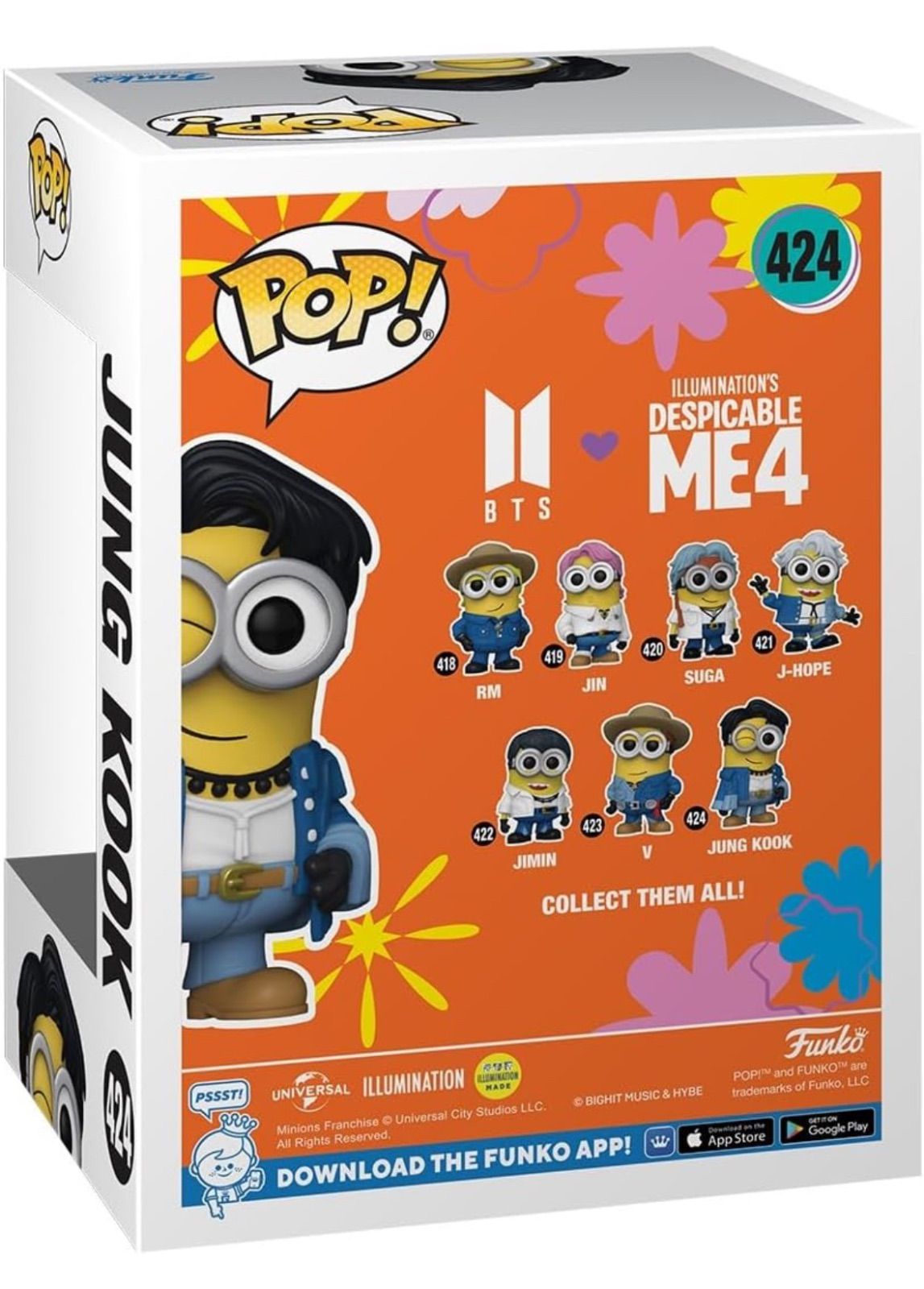 ミニオンズ x BTS 防弾少年団 フィギュア Funko Funko POP