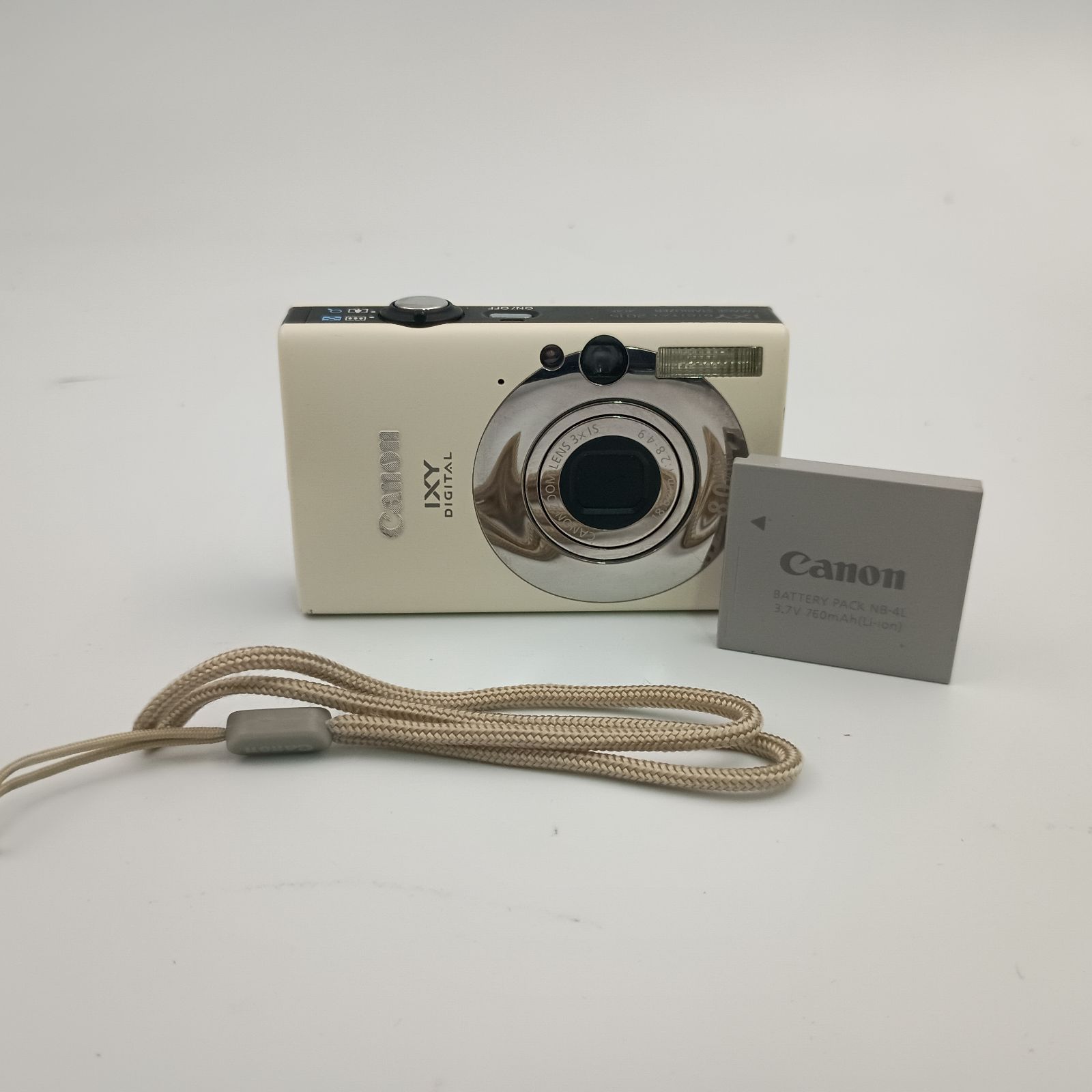 Canon IXY DIGITAL 20 IS アイボリー（ホワイト） Canon デジタルカメラ IXY20IS ホワイト □良品□CANON IXY