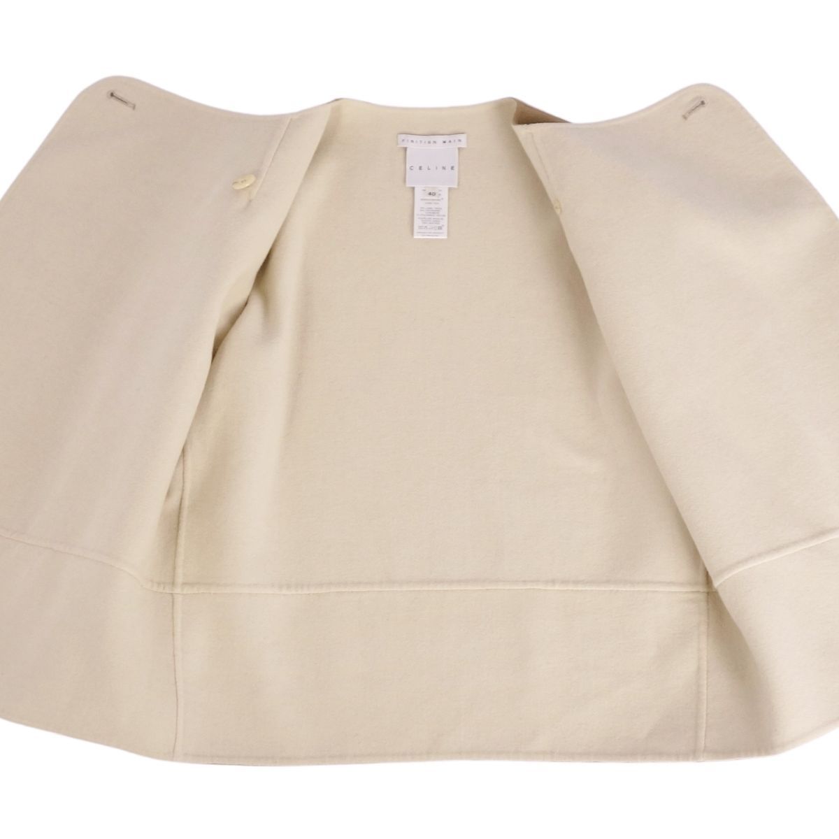 CELINE ヴェルヌイユ ツイード カシミア ジャケット CELINE セリーヌ ツイードジャケット 2V34W227V.01VA レディース