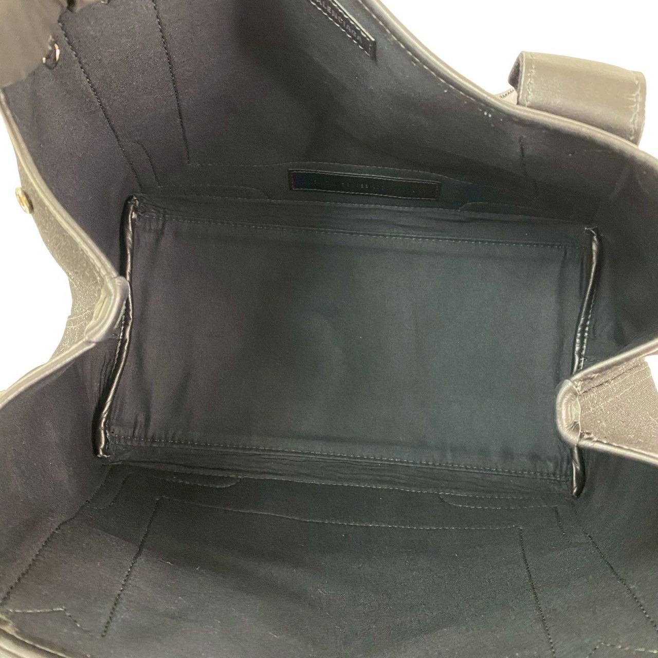 ほぼ未使用 袋付き BALENCIAGA バレンシアガ ネイビー カバス 