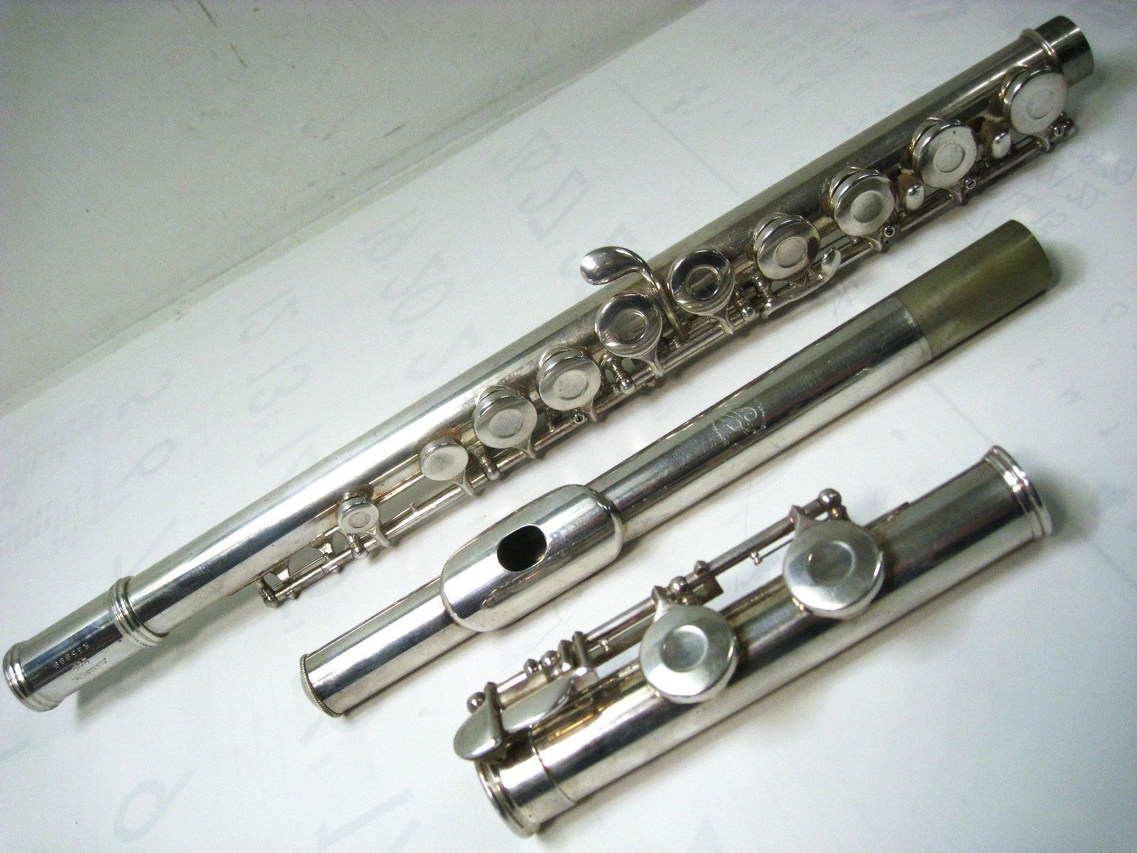 美品USAエルクハート フルート ゲマインハート2SP SilverPlated 美品USAエルクハート フルート ゲマインハート2SP SilverPlated
