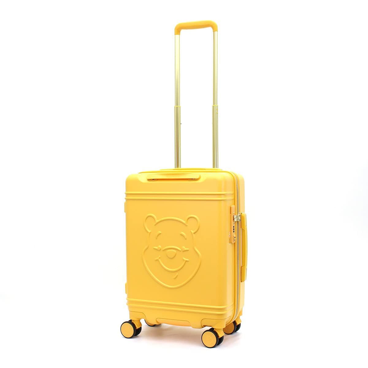  30 L HAP 2212 搭載 23 GripMaster グリップマスター cm スーツケース ディズニー 3 2 kg MICKEY DN 46 プーさんフェイスイエロー ハピタス その他 旅行かばん 小分けバッグ