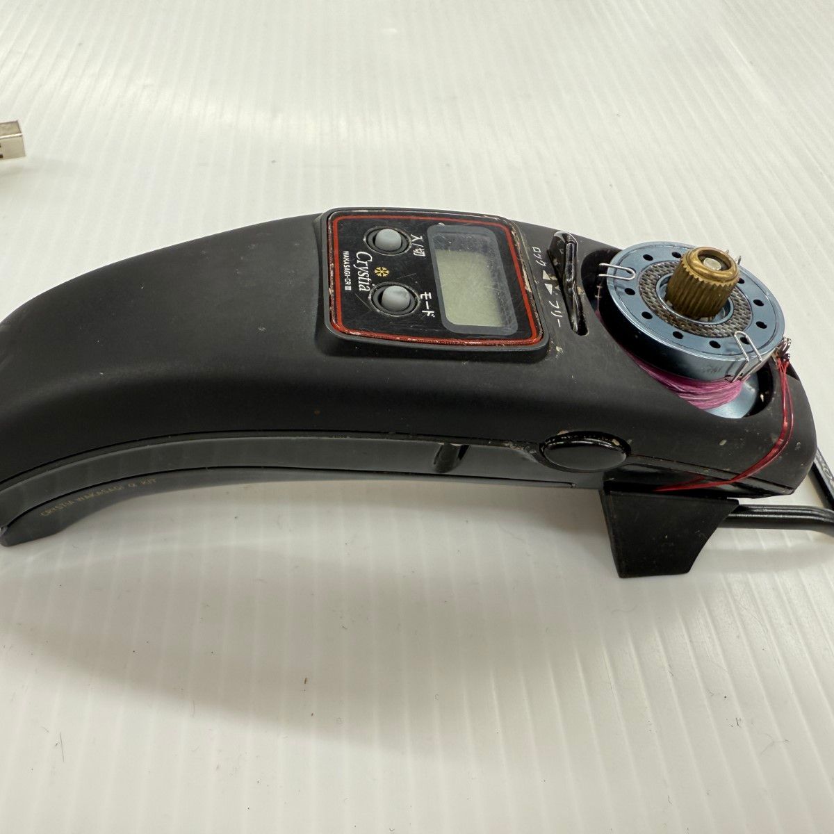  σσDAIWA ダイワ クリスティアCRⅢ 程度B 外部電源 アルミスプール バッテリーケース付きA ワカサギリール リール