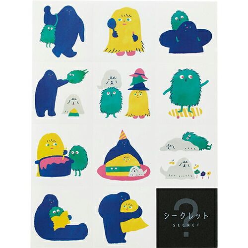 まとめ キングジム シール おおきめシ−ル モンスター LSS007 ×20セット