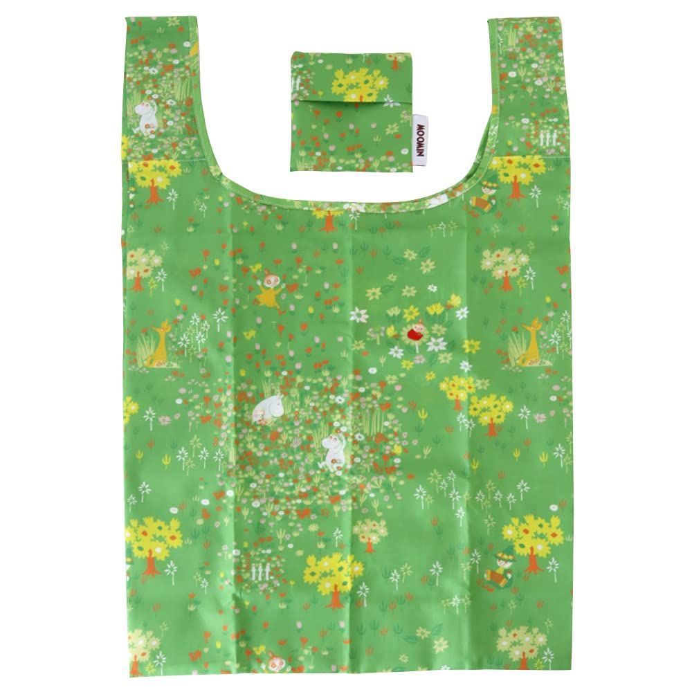 【新着商品】丸眞 エコバッグ ムーミン クッカタルハエコバッグ 約H63.5×W40×D20cm(収納時:12×12cm)再生ポリエステル使用1425012700