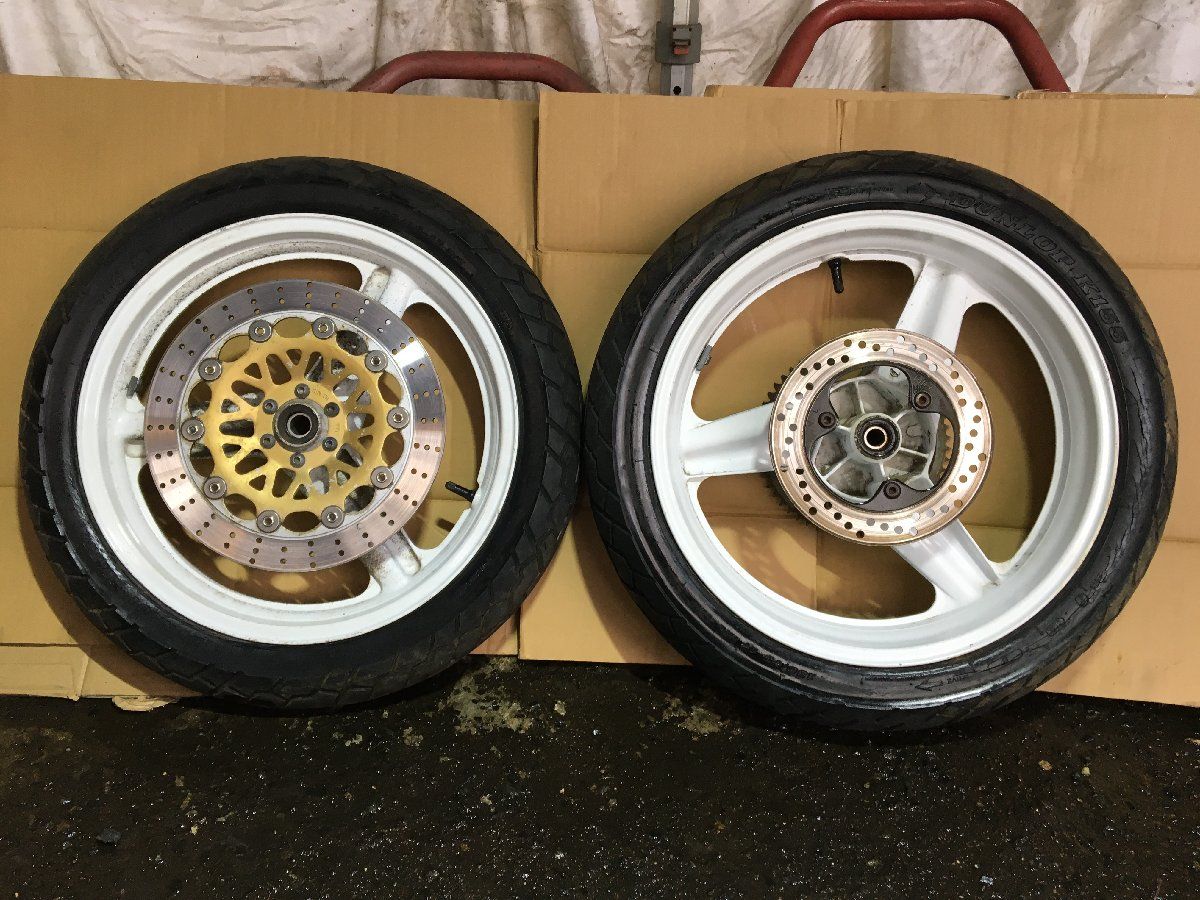 HONDA CBR250R MC19 前後 ホイール セット ディスク付 組み換え