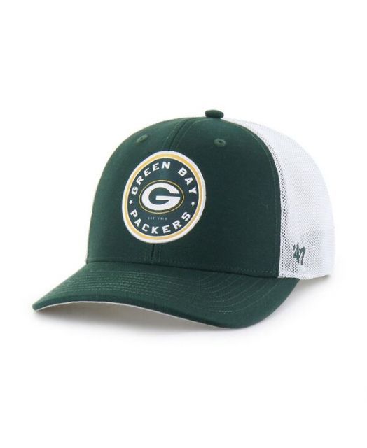送料無料 47ブランド メンズ 帽子 アクセサリー Men s Green Bay Packers Disclose Trophy Flex Hat Green