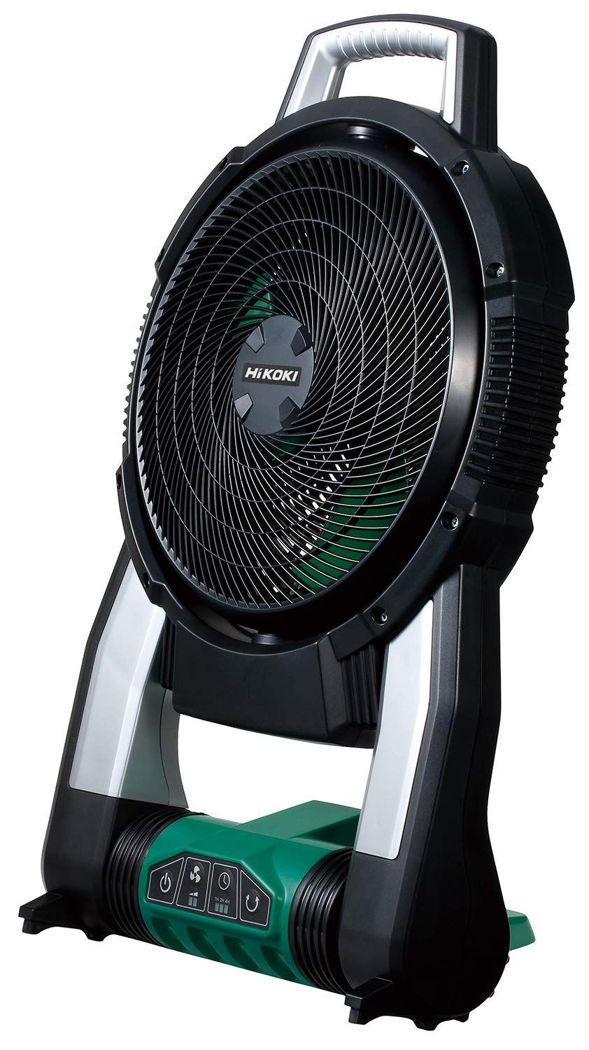 在庫処分 14.4V 18V共用 HiKOKI ハイコーキ コードレスファン 充電式 AC100V使用可 自動首振り機能 蓄電池 充電器別売り UF18DSAL NN