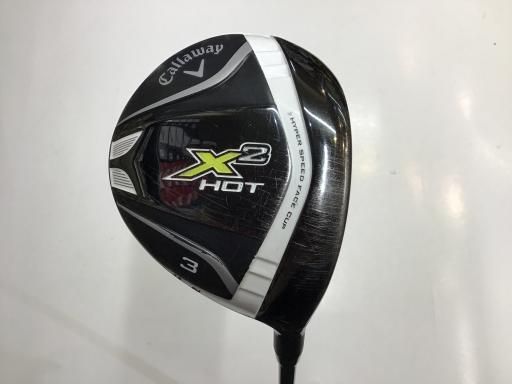 キャロウェイ X2 HOT 3W フェアウェイウッド FW X2 HOT フェアウェイ フレックスSR メンズ 男性用 右利き 右用 Cランク ゴルフクラブ