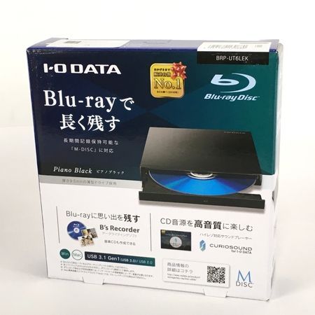 IO DATA ポータブル ブルーレイドライブ USB3.0 Y6116692 - メルカリ