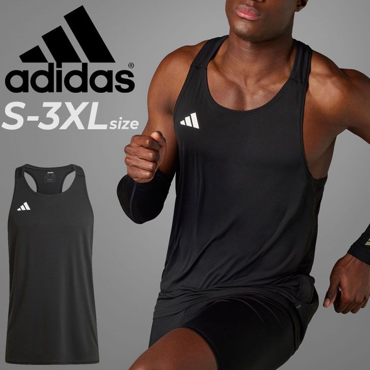 アディダス ランニング ノースリーブシャツ メンズ adidas