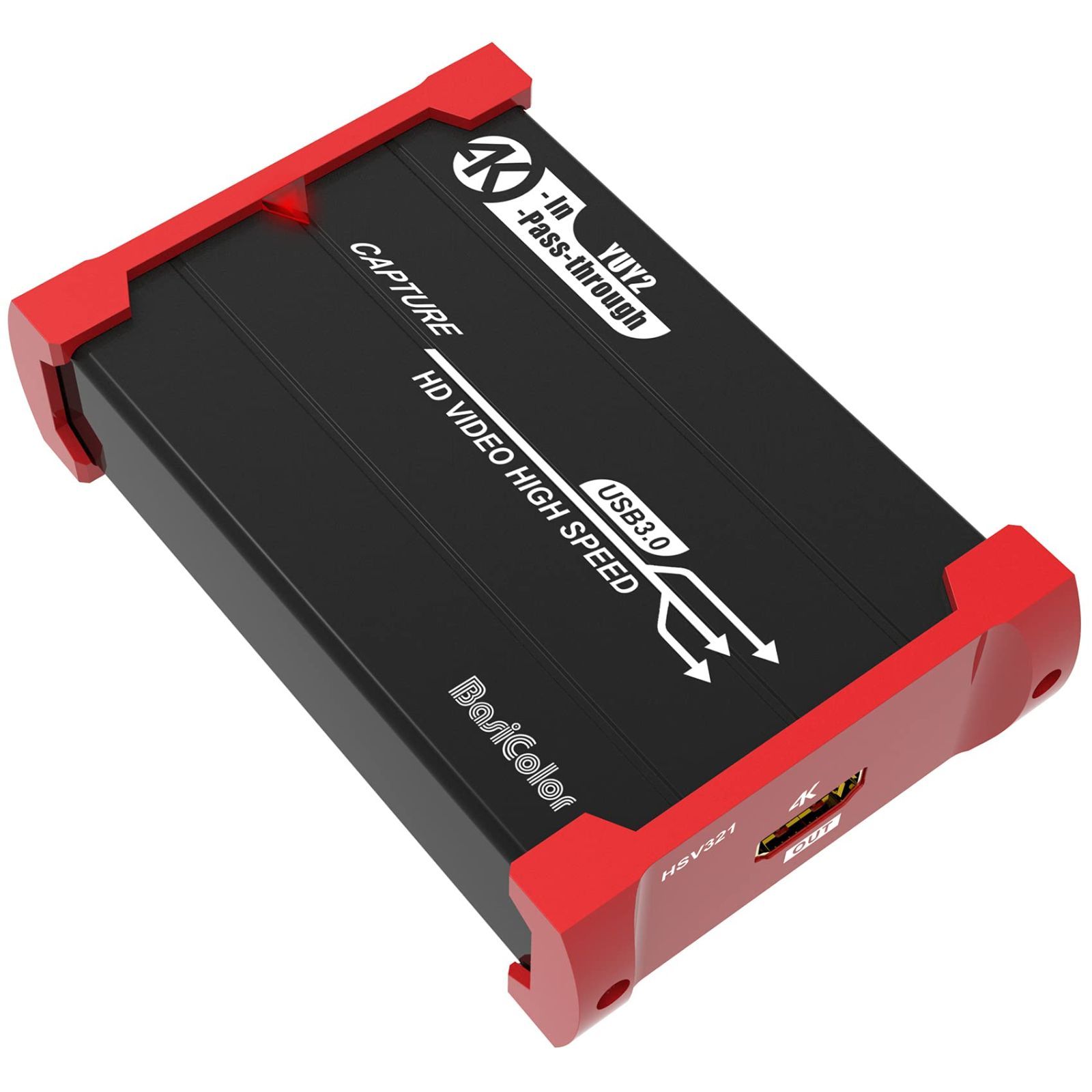 Basicolor キャプチャーボード HSV321 HDMI USB3.0