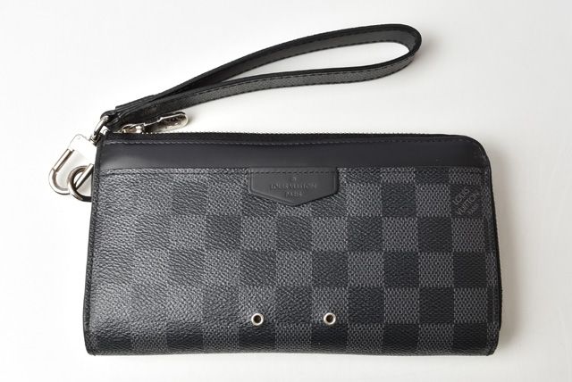 ルイヴィトン ダミエグラフィット ジッピードラゴンヌ 長財布 クラッチ