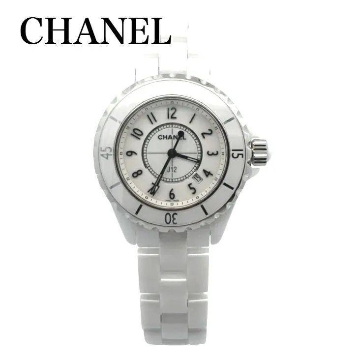 CHANEL シャネル J12 33mm クオーツ レディース 腕時計 H0968