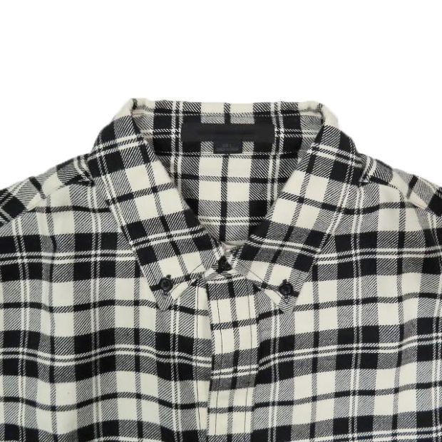 アレキサンダーワン ALEXANDER WANG チェック柄 コットンシャツ 