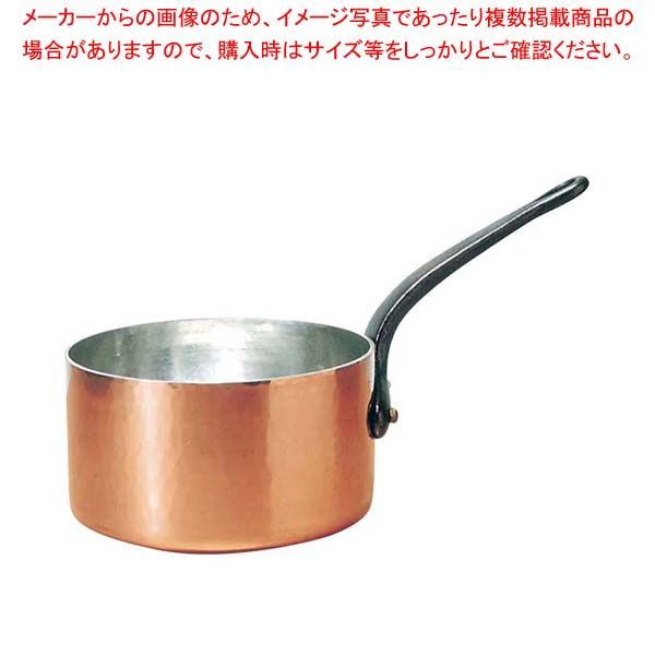ムヴィエール 銅 キャセロール 蓋無 2143-20 20cm