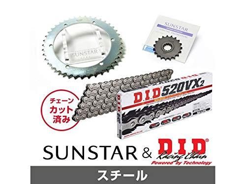 4営業日で発送 SUNSTAR サンスター スプロケット＆チェーンキット 品番 KD32401 SR400 520コンバート 3丁下げ高速重視 サイズ 520