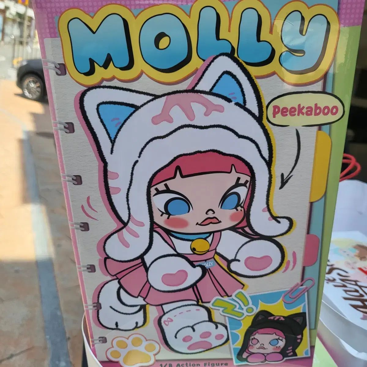 POP MART (ポップマート ) MOLLY ピーカブー 1 ／ 8 BJD （ 介入) LIVE