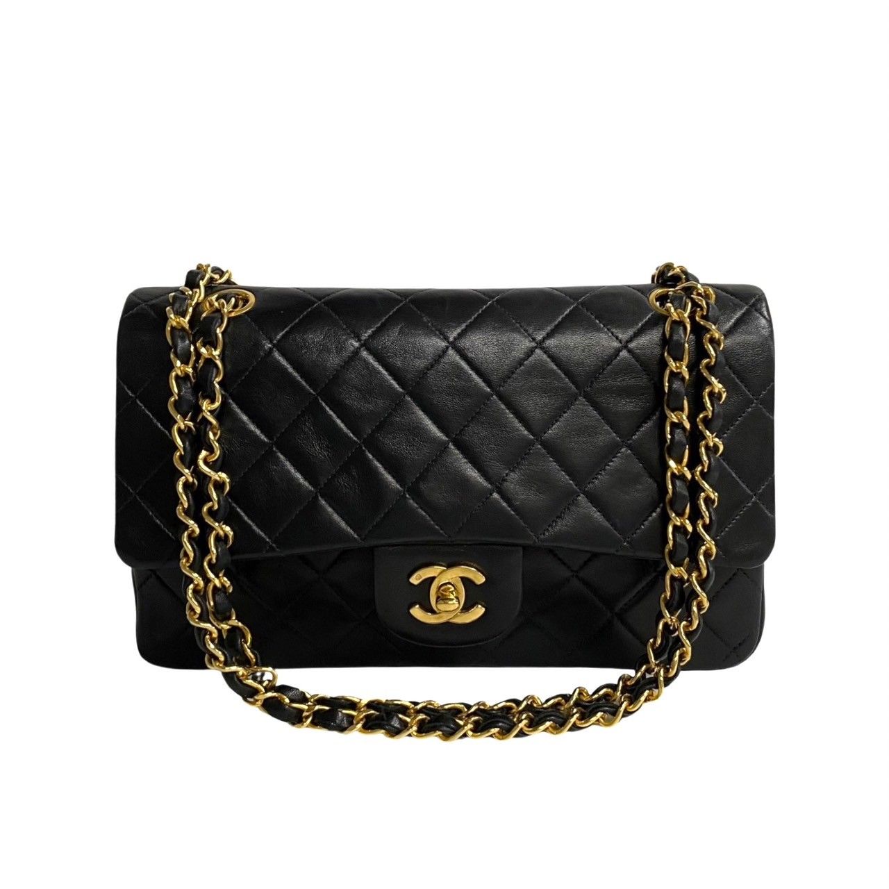 極 美品 カード シールあり 2番台 CHANEL シャネル マトラッセ ダブル 