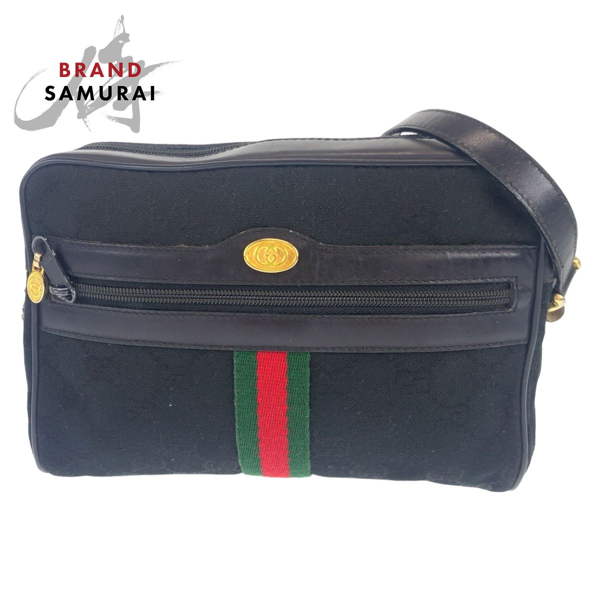 美品 GUCCI グッチ ヴィンテージ オールドグッチ シェリーライン