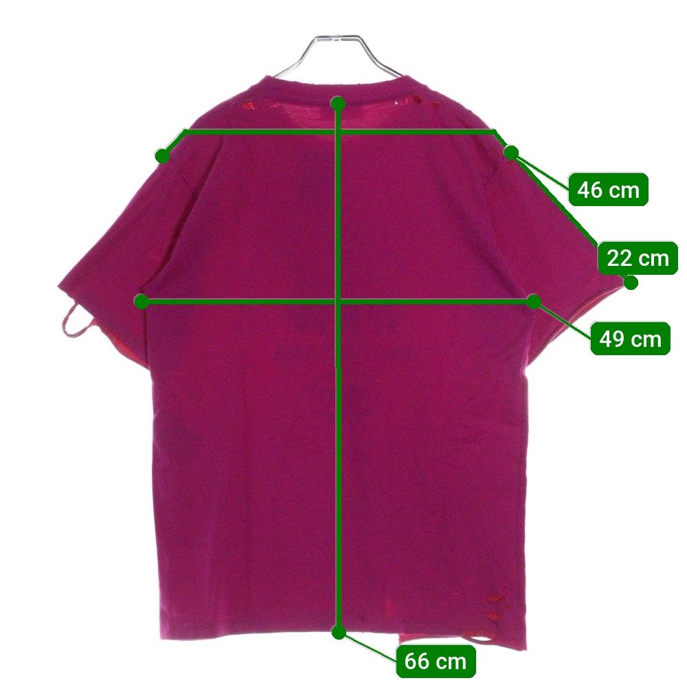 BALENCIAGA (バレンシアガ) This Is Not The New T-Shirt ダメージ加工  