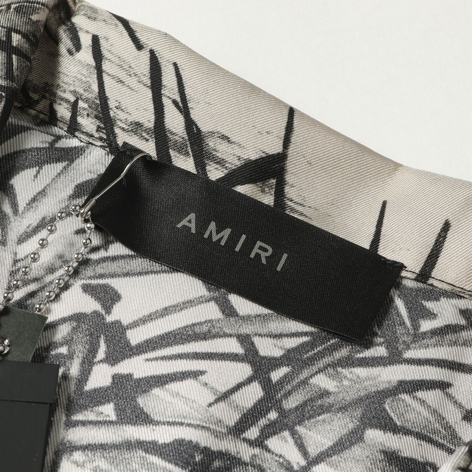 新品 AMIRI アミリ シャツ アロハ プリント シルク オープンカラー